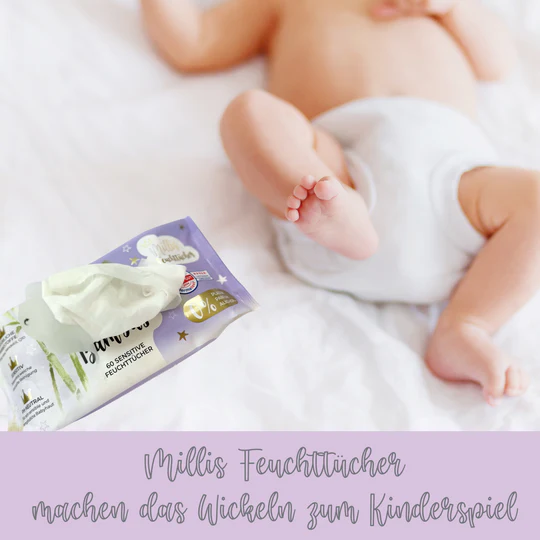 Milli’s Sensitive detské vlhčené obrúsky (5)